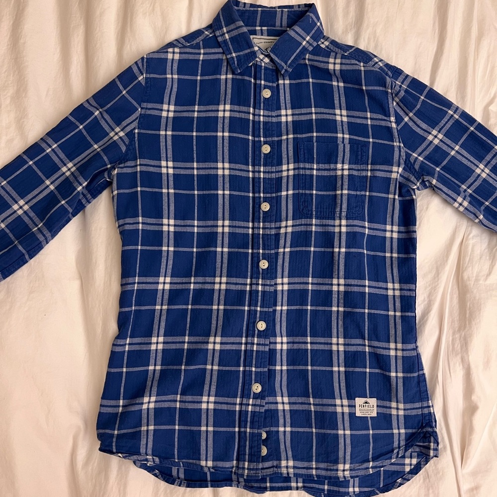 Penfield flannel check shirt size XS